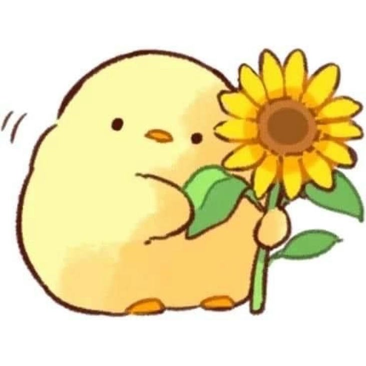 ảnh con gà chibi hình tượng sinh động