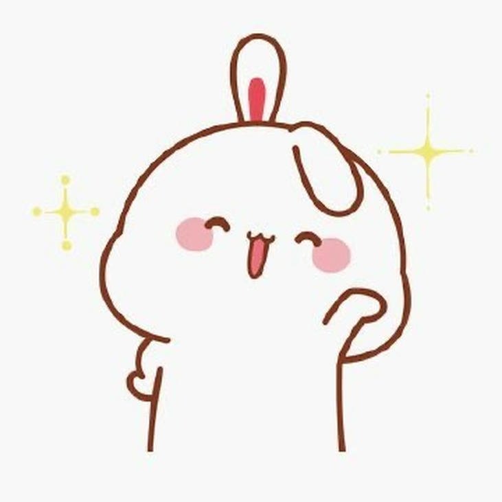 ảnh con thỏ chibi hoạt hình