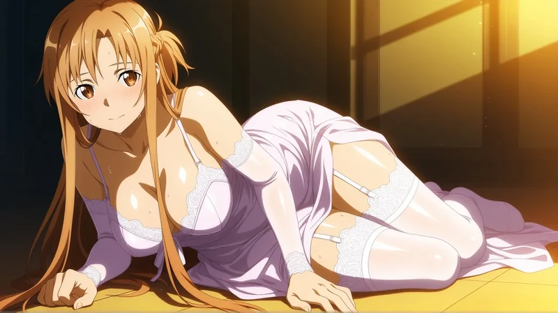ảnh hentai Asuna Yuuki nóng bỏng