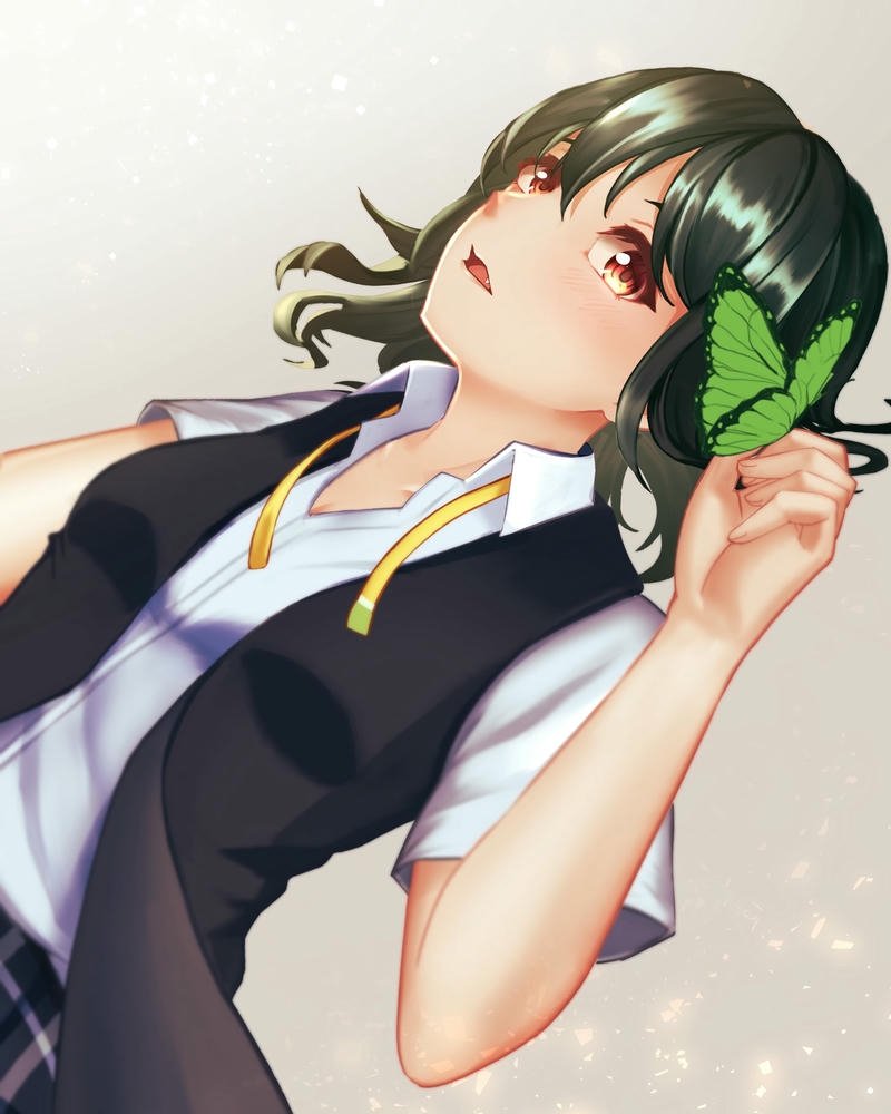 anime học đường ảnh cute dễ mến