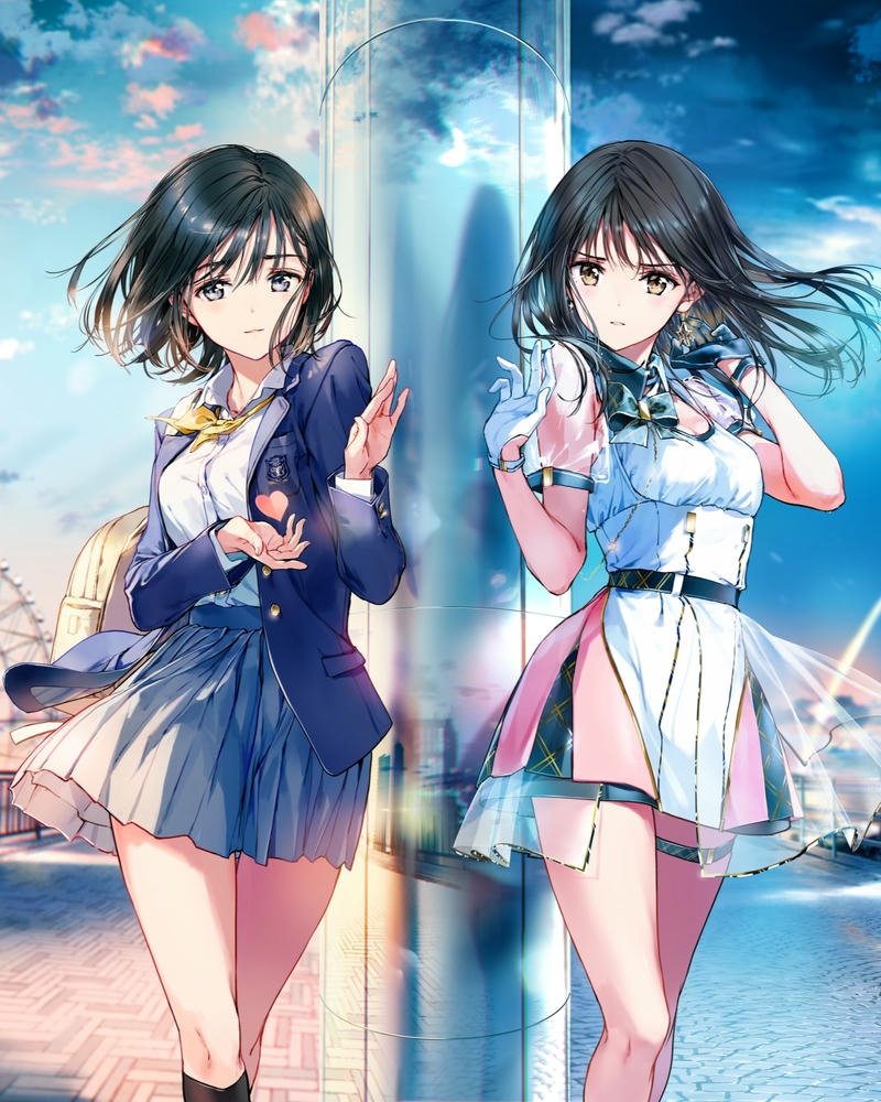 anime học đường ảnh rực rỡ