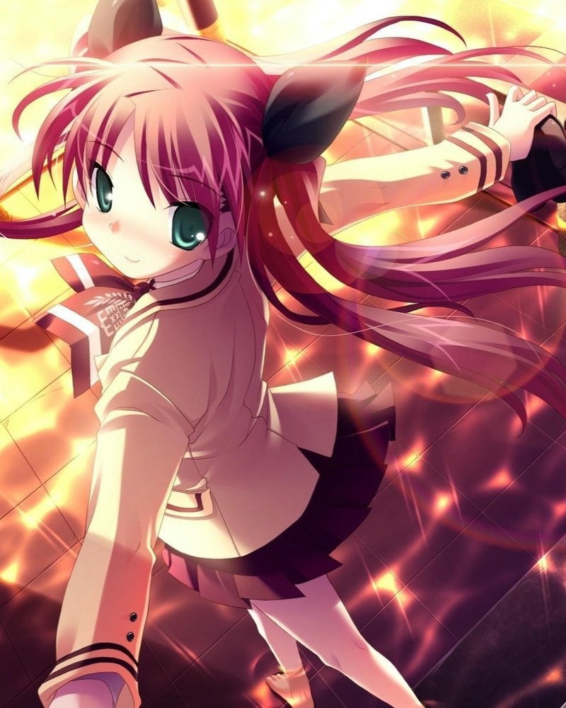 anime học đường ảnh tinh tế nhẹ nhàng