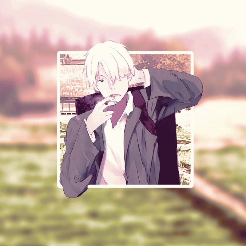 anime nam ảnh chill