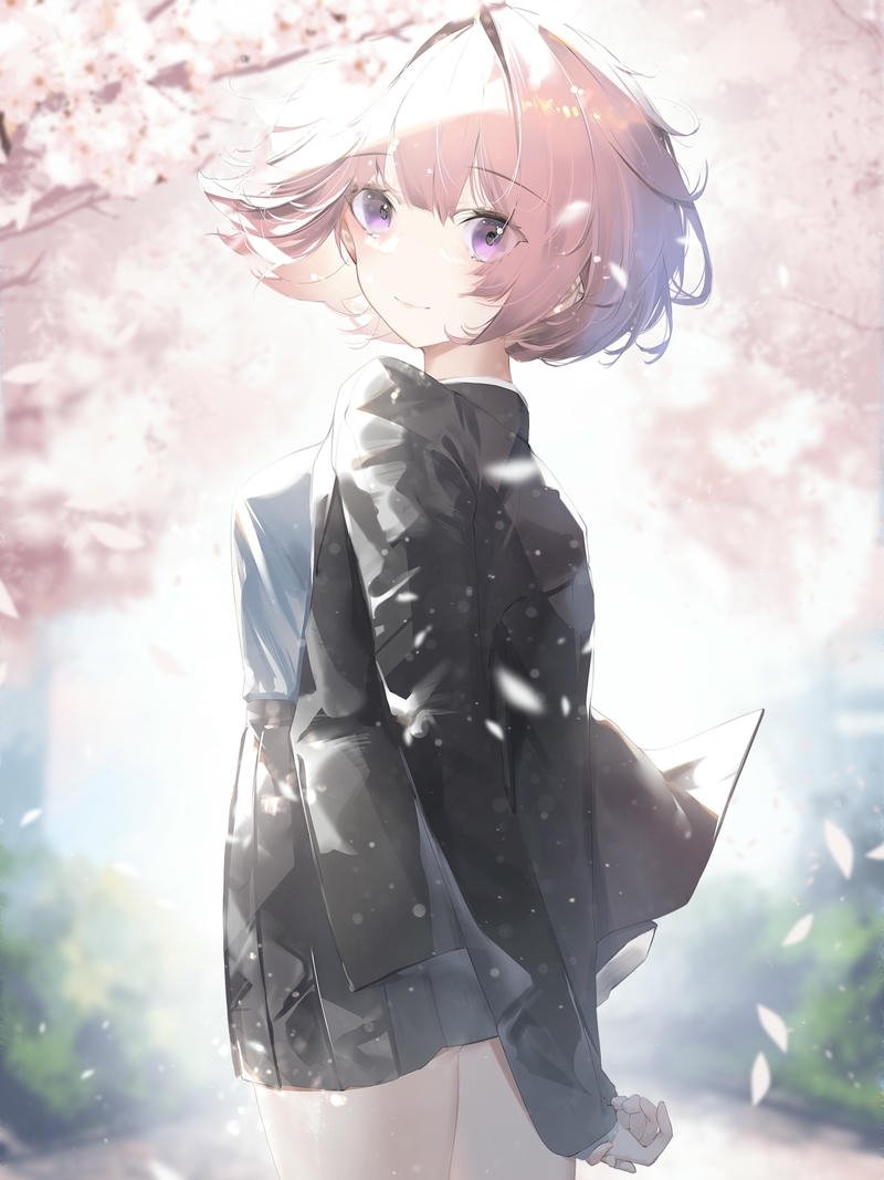 anime nữ học sinh ảnh nổi bật