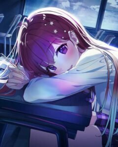 anime nữ học sinh ảnh rực rỡ