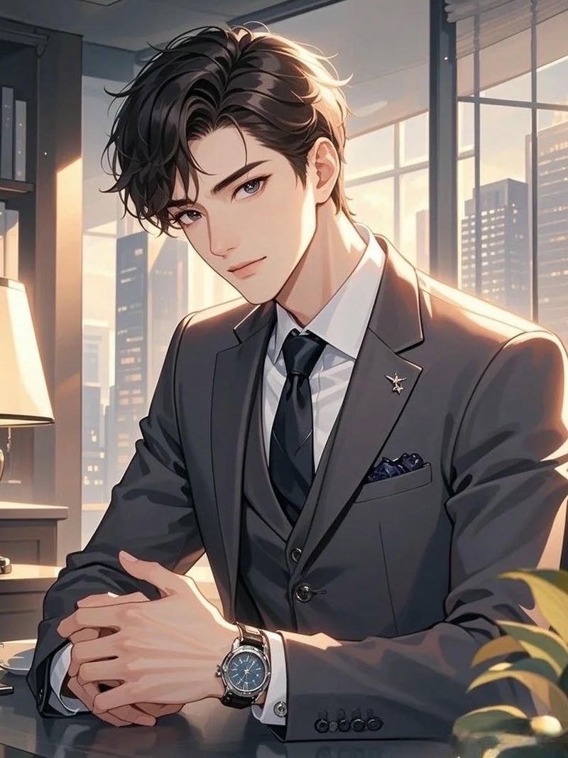 anime tổng tài ảnh đẹp rực sáng