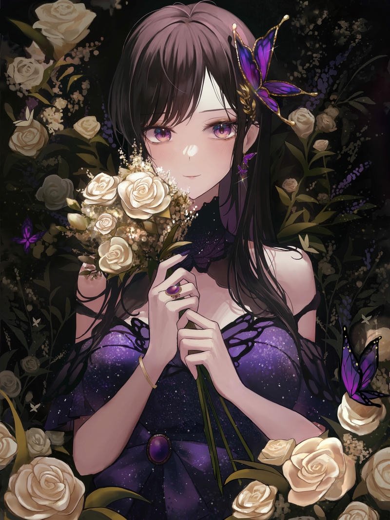 hình ảnh anime công chúa lạnh lùng chất lượng cao