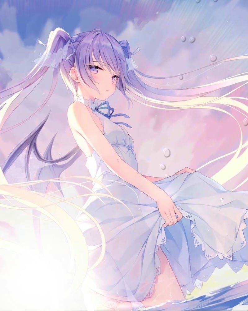 hình ảnh anime công chúa lạnh lùng mềm mại