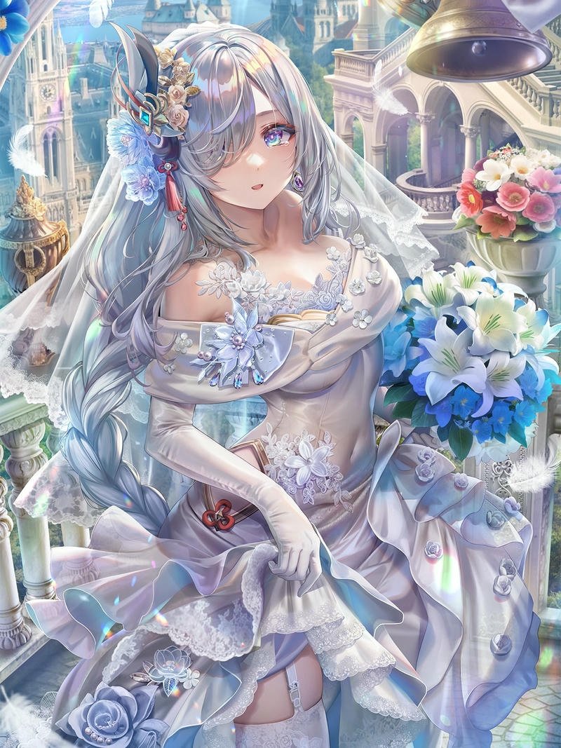 hình ảnh anime công chúa lạnh lùng sắc nét