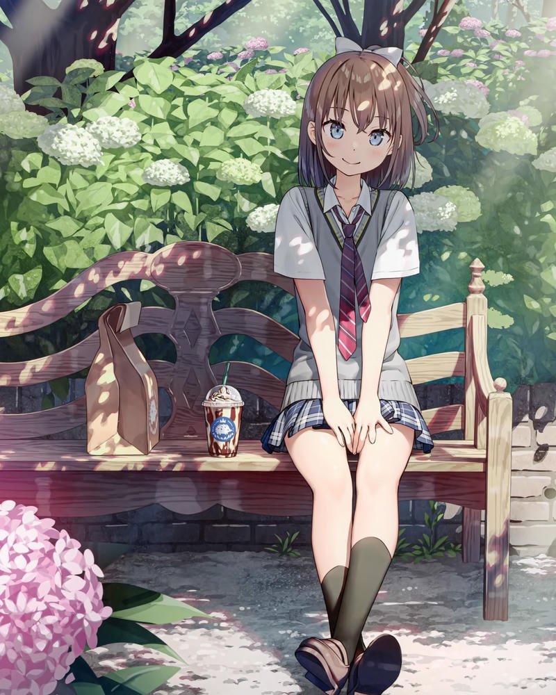 hình ảnh anime học đường ngọt ngào