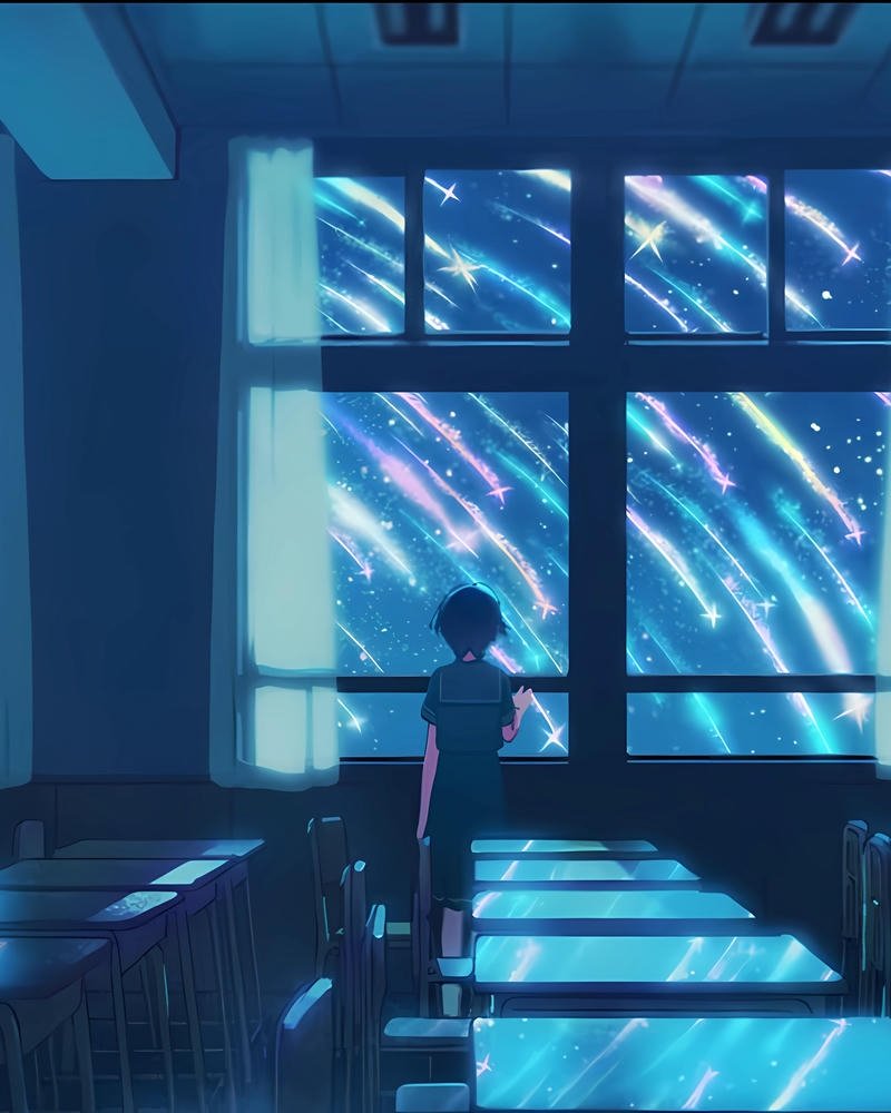 hình ảnh anime học đường nổi bật đẹp