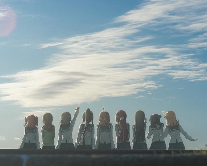 hình ảnh anime học đường tự nhiên