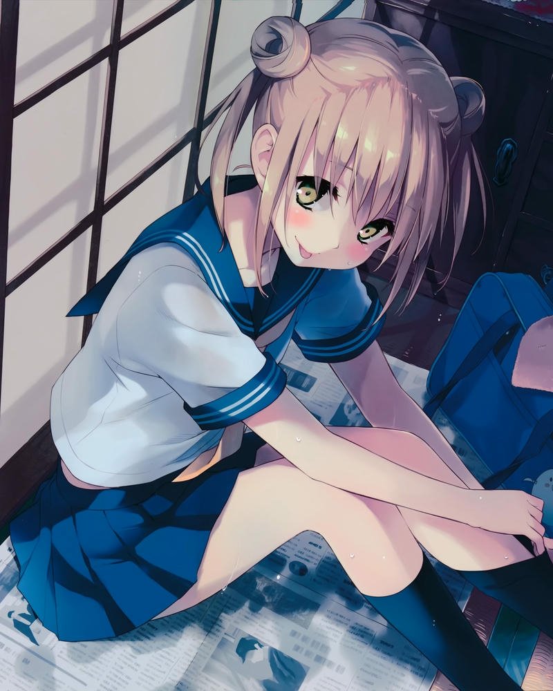 hình ảnh anime học sinh hài hòa