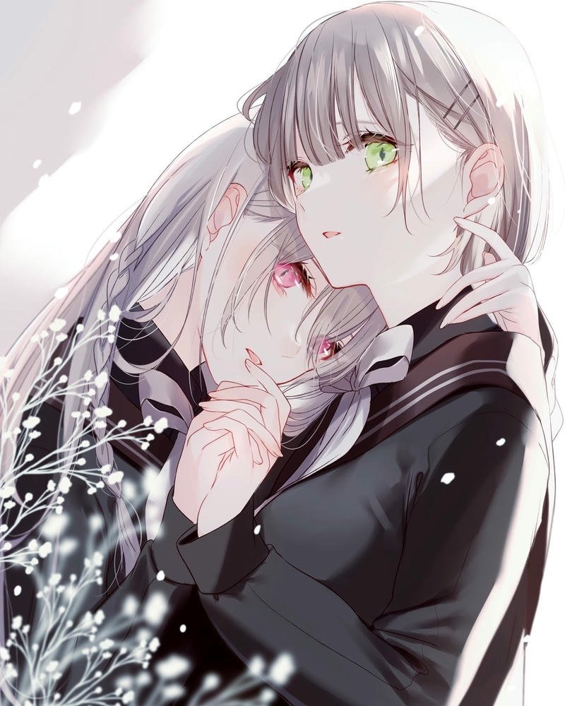 hình ảnh anime học sinh tinh khôi