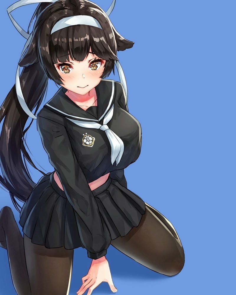 hình ảnh anime nữ học sinh rực rỡ