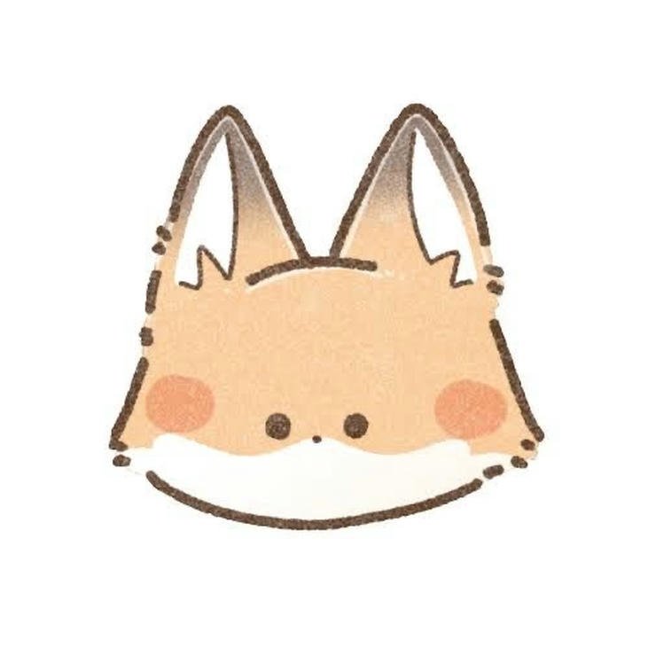 hình ảnh cáo chibi vẻ đáng yêu