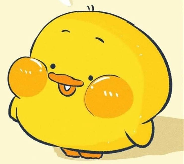 hình ảnh con gà chibi tạo cảm giác vui