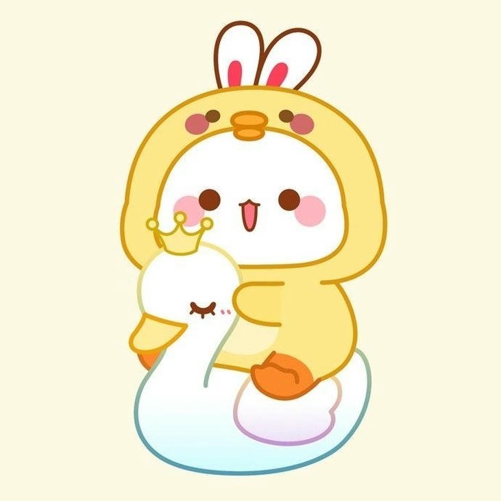 hình ảnh con thỏ chibi hình tượng quen