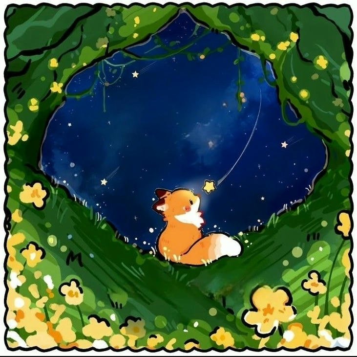 hình cáo chibi tinh gọn lanh lẹ