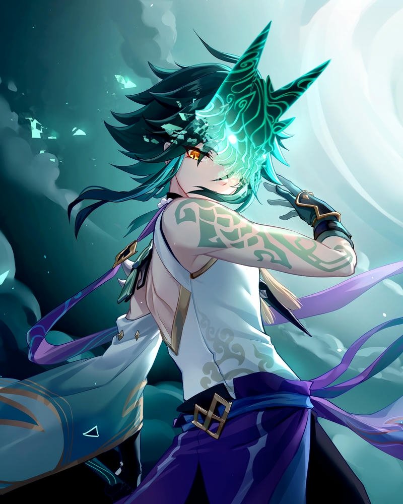 hình ngầu anime nam đơn