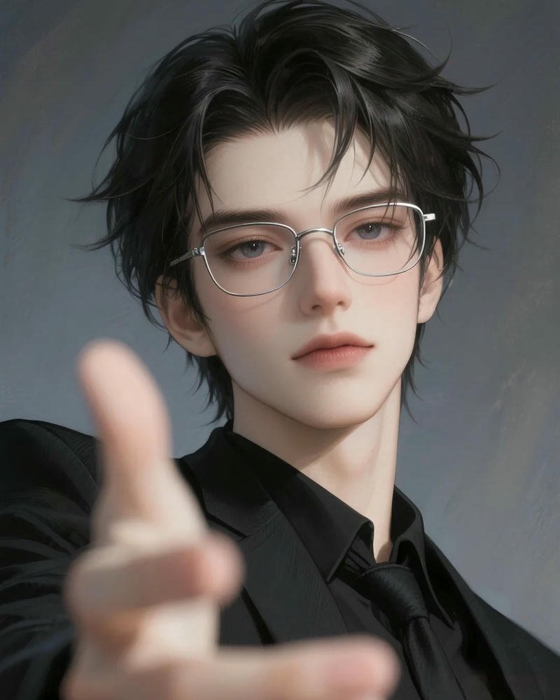 hình tổng tài anime phong thái cao