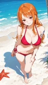 Ảnh Nami Hentai body sexy mông đẹp vòng hai