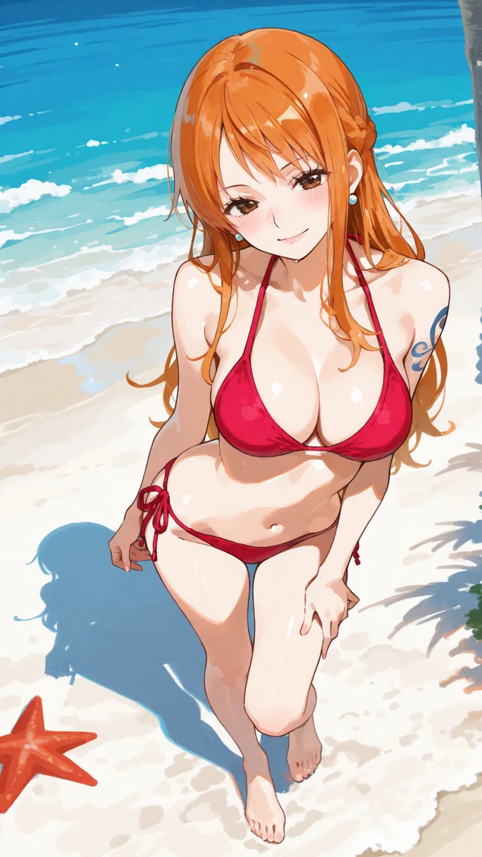Ảnh Nami Hentai body sexy mông đẹp vòng hai