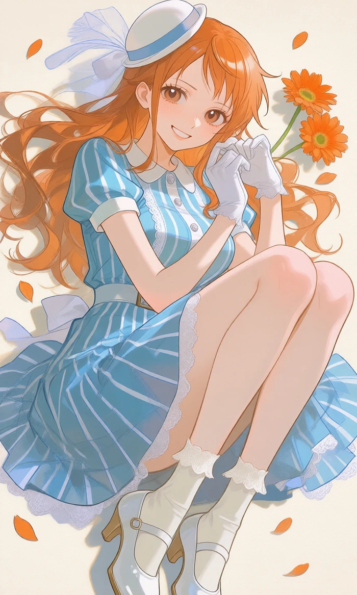 Ảnh Nami Hentai cuốn hút pose gợi cảm hấp dẫn