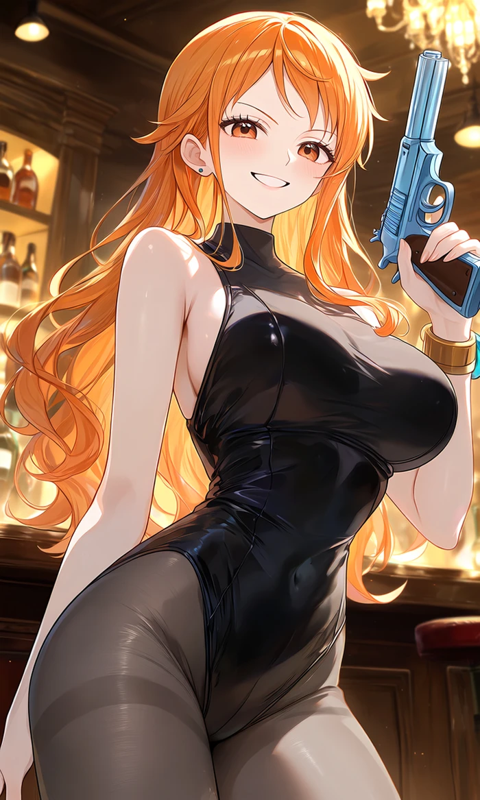 Ảnh Nami Hentai quyến rũ pose gợi cảm hấp dẫn