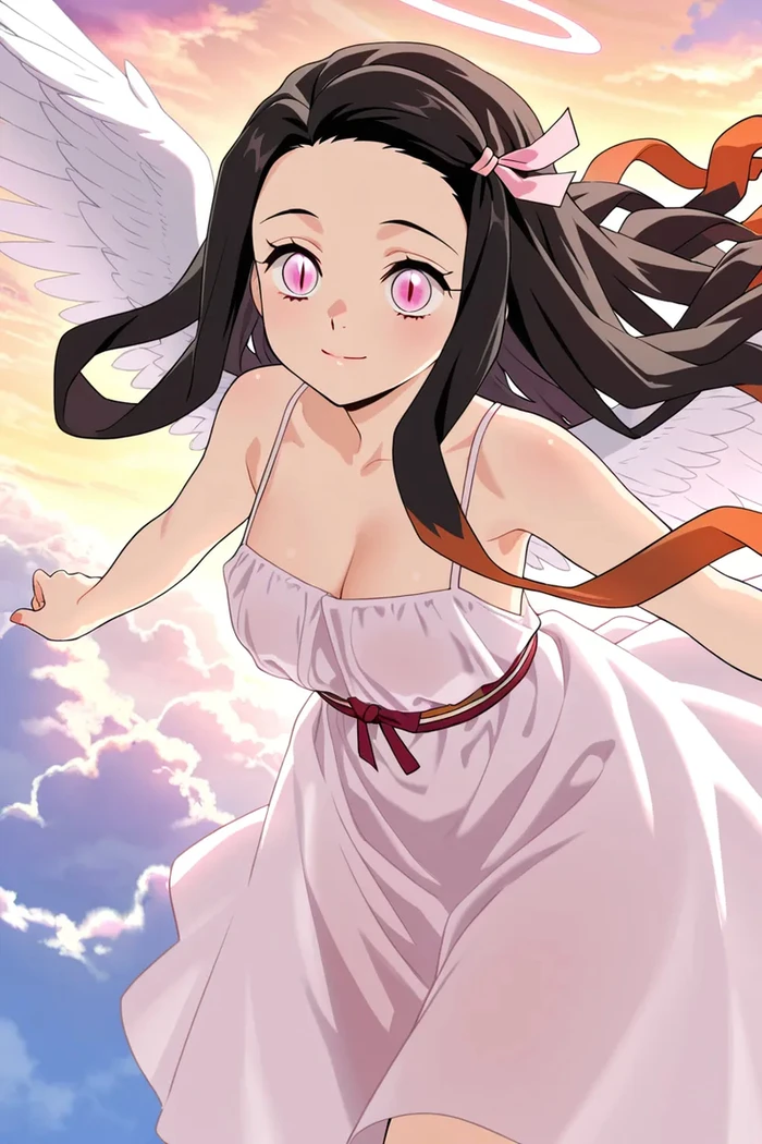 Ảnh Nezuko hentai quyến rũ lộ hàng mông đẹp
