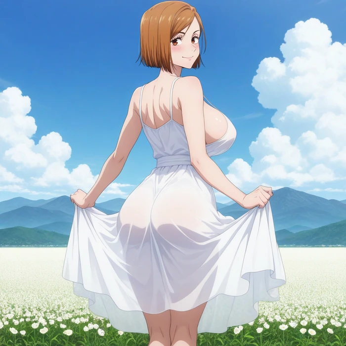 Ảnh Nobara hentai gợi dục nổi bật vòng ba hoàn hảo