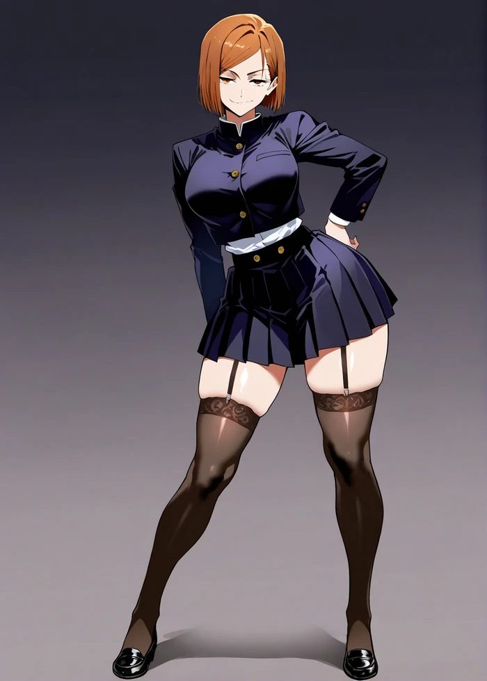 Ảnh Nobara hentai quyến rũ khoe đít căng mọng