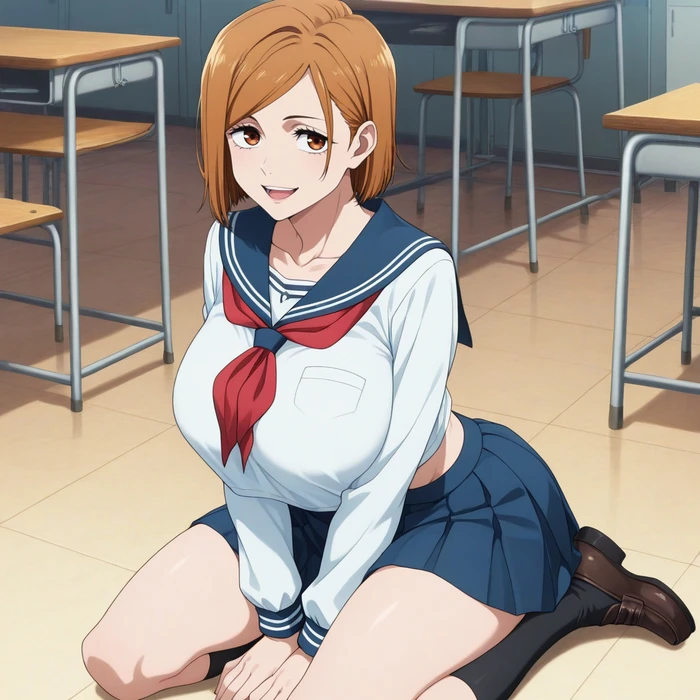Ảnh Nobara hentai sexy lộ hàng đầy mê hoặc