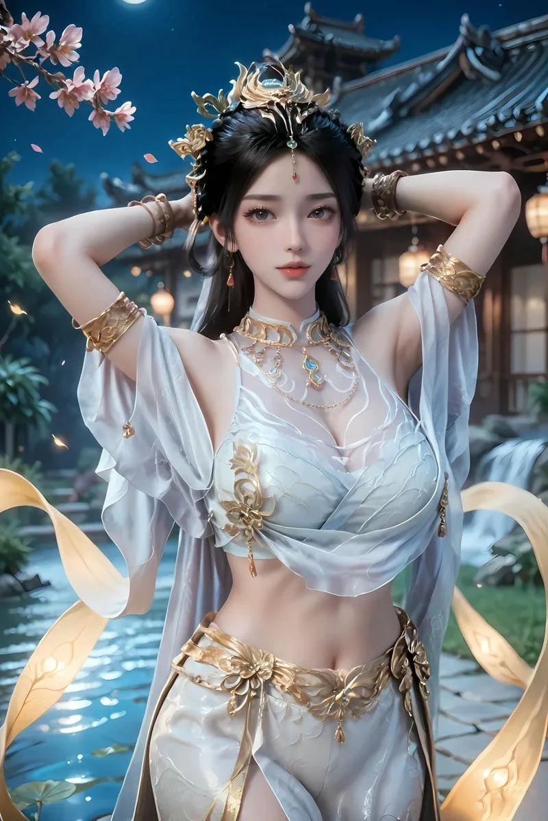 Ảnh Sex Donghua trắng trẻo khiêu khích