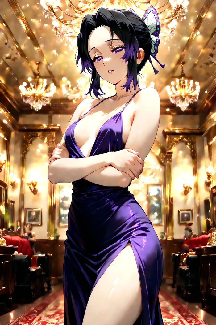Ảnh Shinobu hentai nude khỏa thân đầy mê hoặc