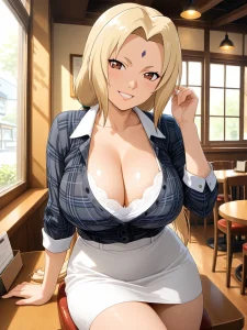 Ảnh Tsunade sex khoe lồn