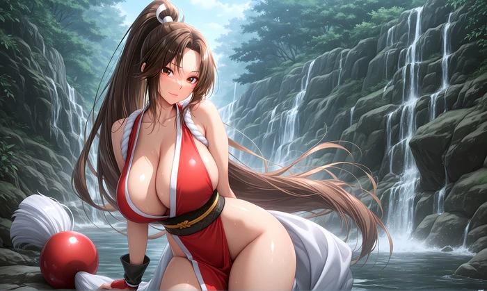 Ảnh anime Mai Shiranui hentai vòng một to tròn