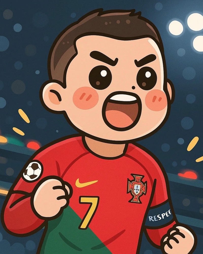 Ảnh anime bóng đá nhân vật đầy nhiệt huyết