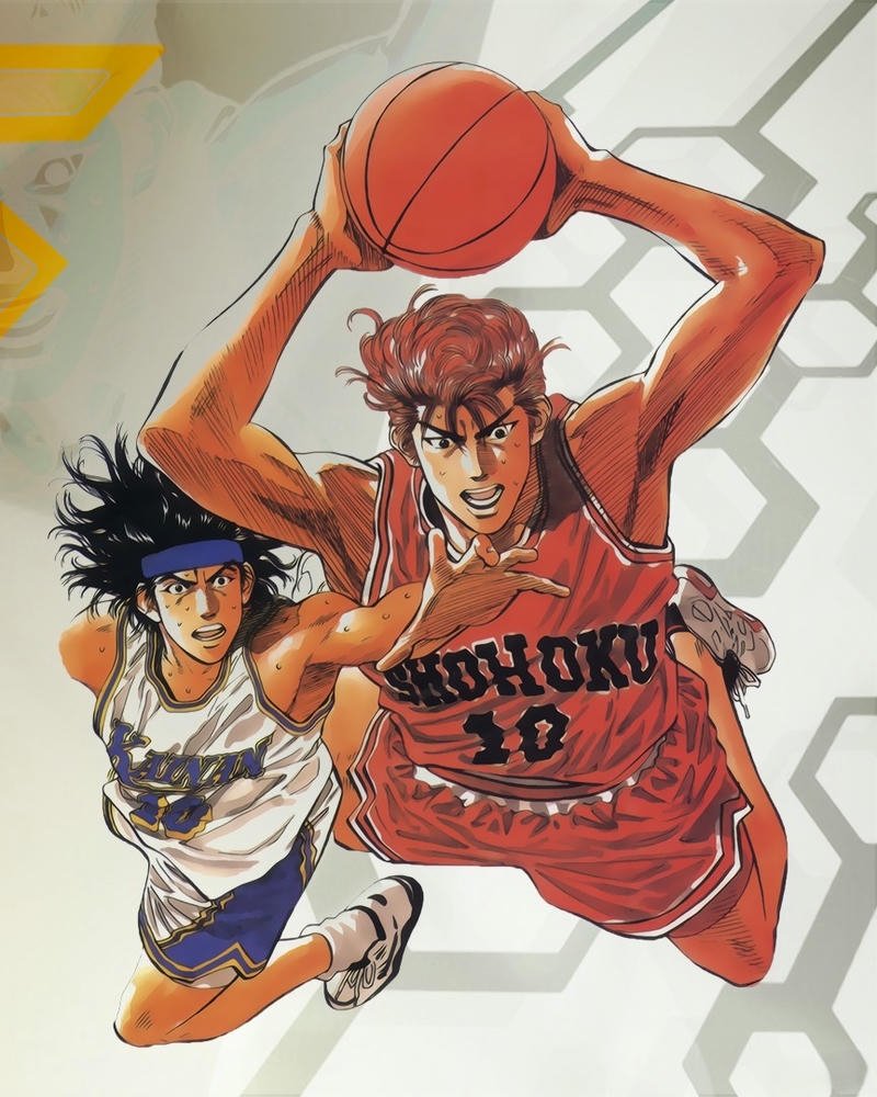 Ảnh anime bóng rổ gây ấn tượng thị giác