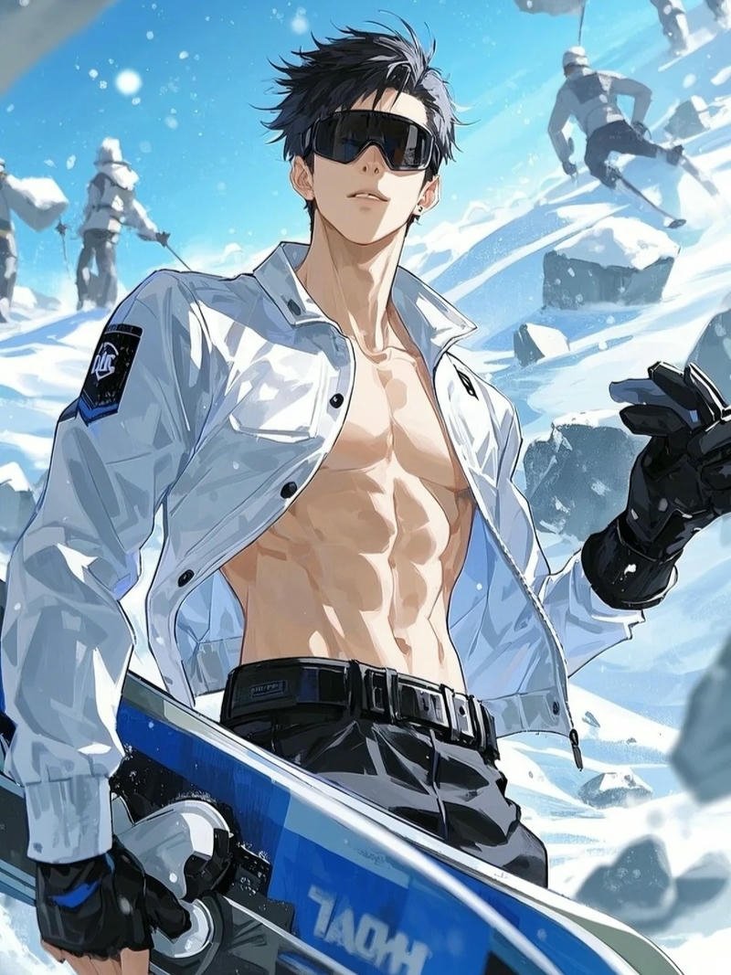 Ảnh anime nam 6 múi khí chất nổi bật