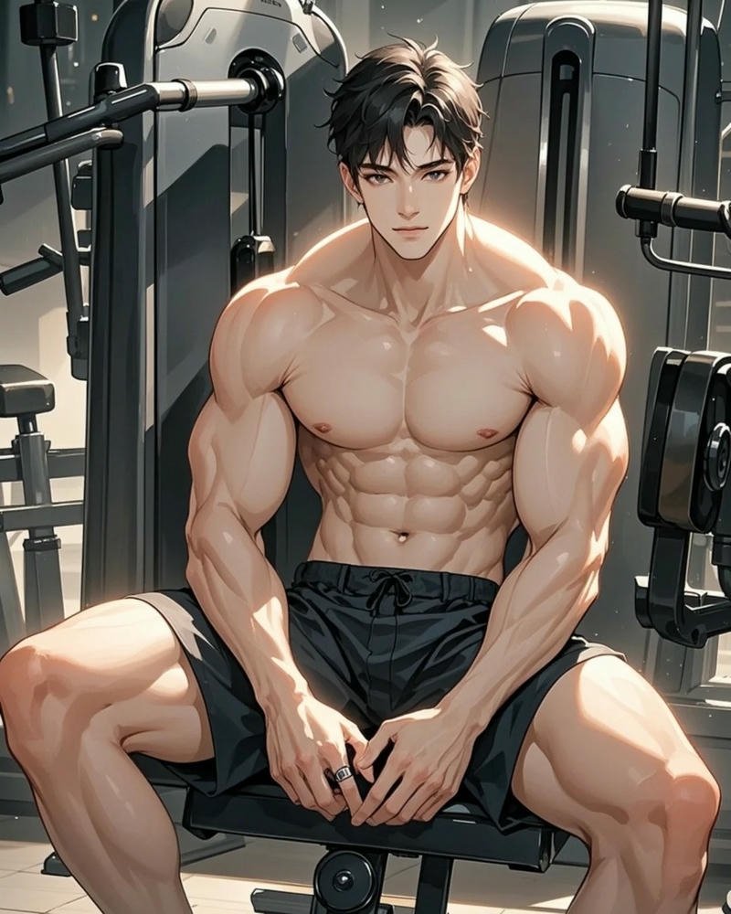 Ảnh anime nam 6 múi phong cách cá tính