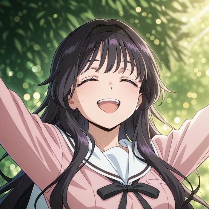 Ảnh avatar Kaoruko dáng vẻ nhẹ nhàng