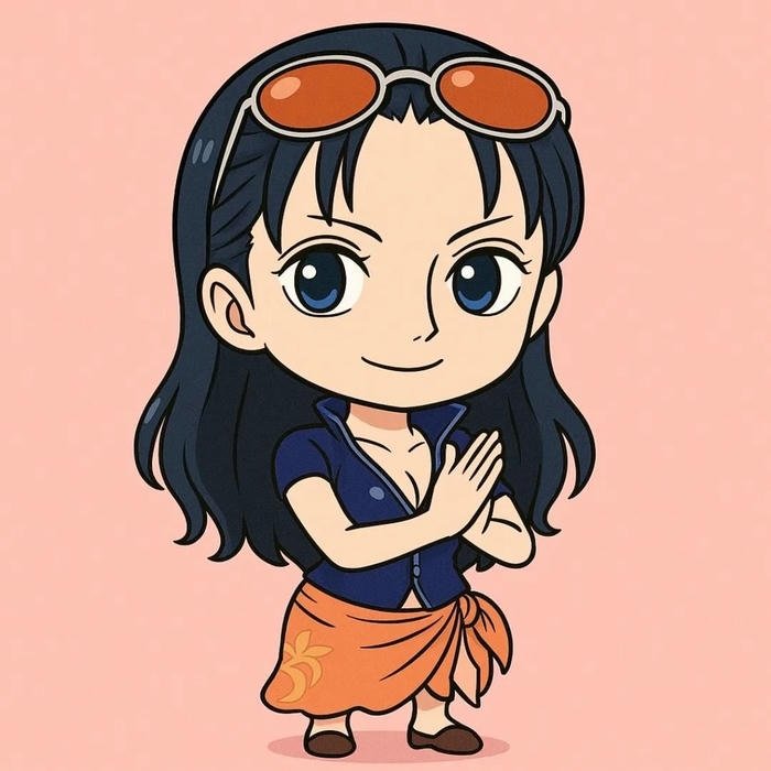 Ảnh avatar One Piece chibi dễ nhìn