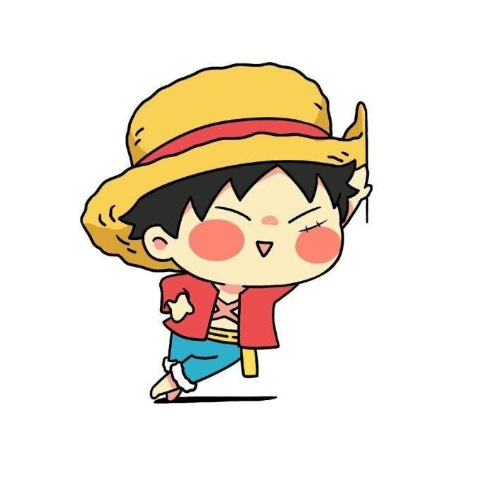 Ảnh avatar One Piece chibi hài hòa