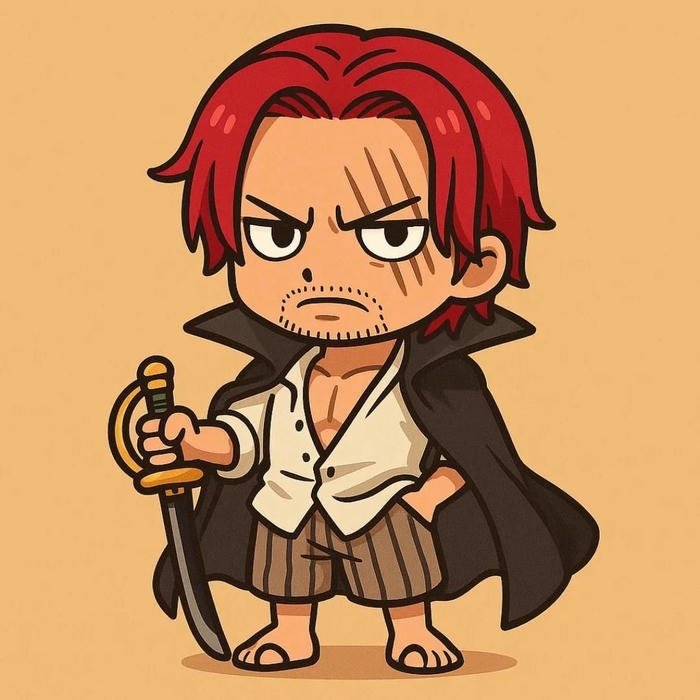 Ảnh avatar One Piece chibi trong trẻo