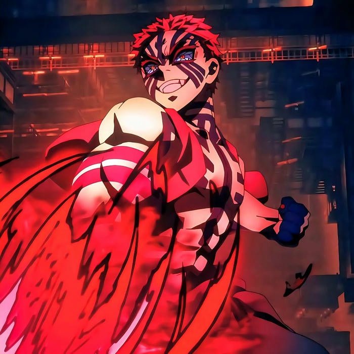 Ảnh avatar akaza đẹp cân đối