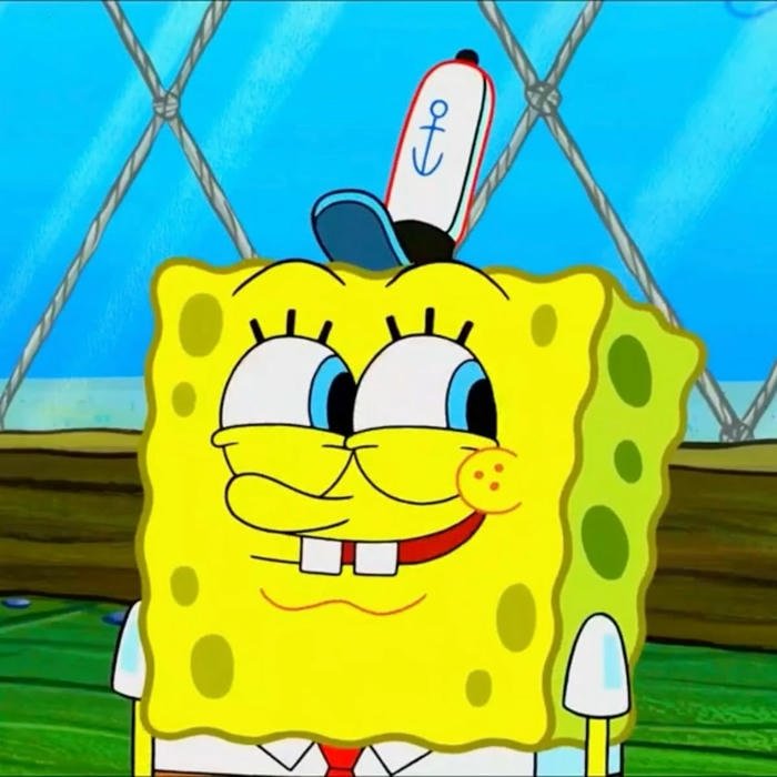 Ảnh avatar bọt biển dễ chịu