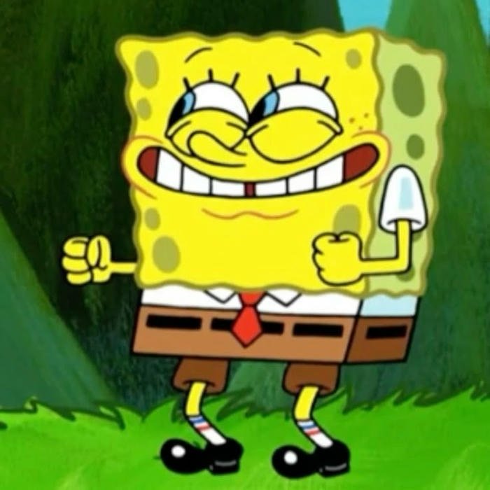 Ảnh avatar bọt biển rõ nét