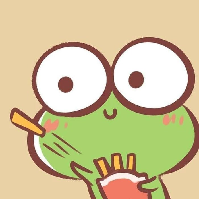 Ảnh avatar ếch thân thiện xinh