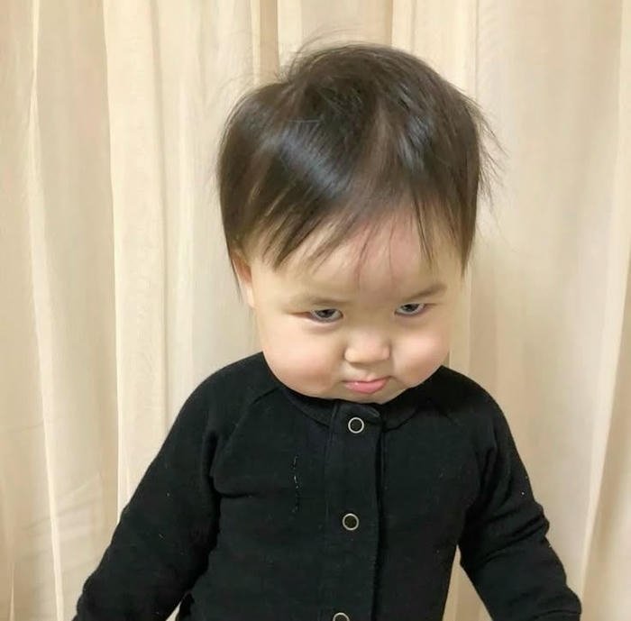 Ảnh avatar em bé hài hoạt bát